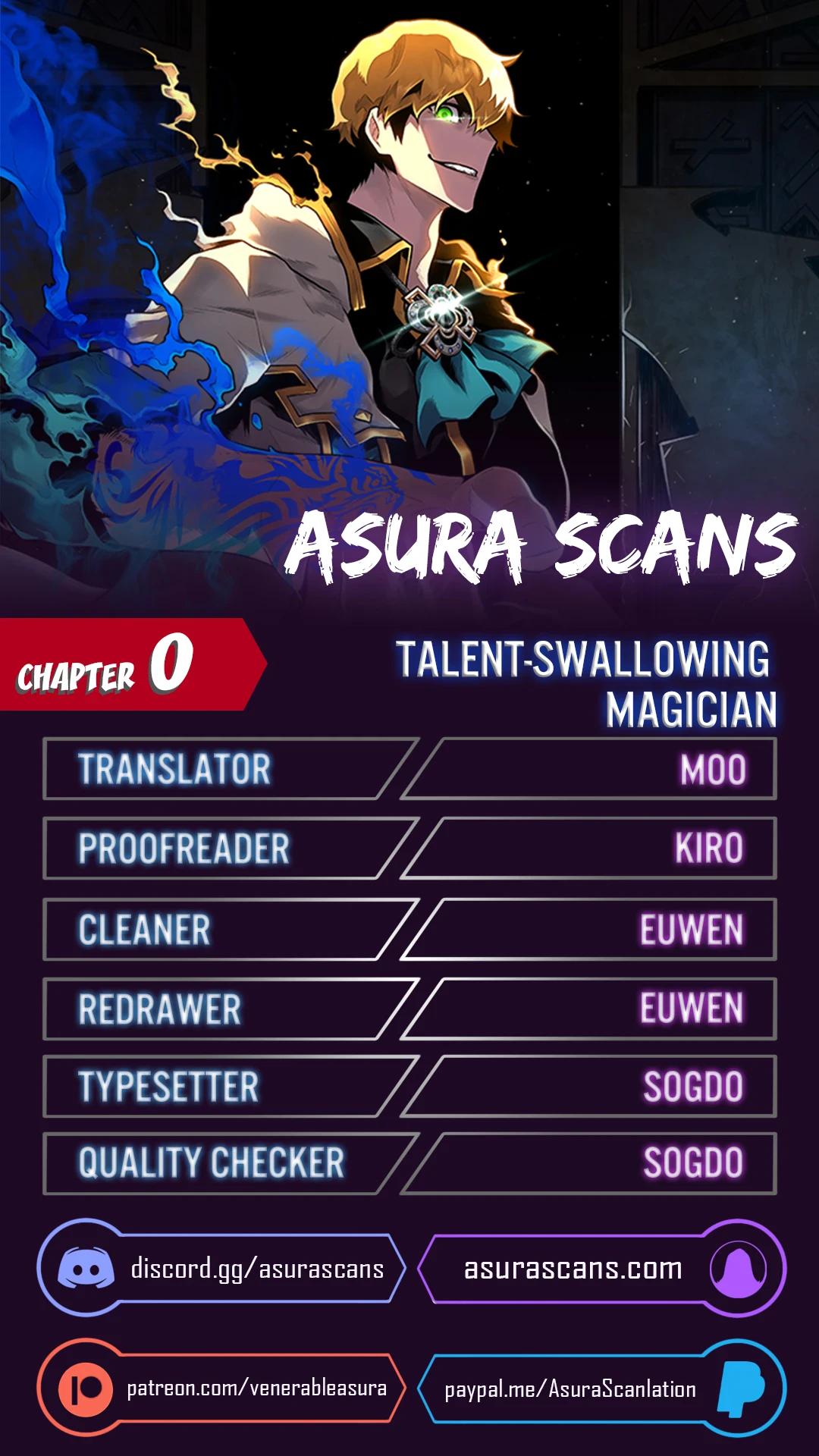 Talent-Swallowing Magician First Chapter - Page 1