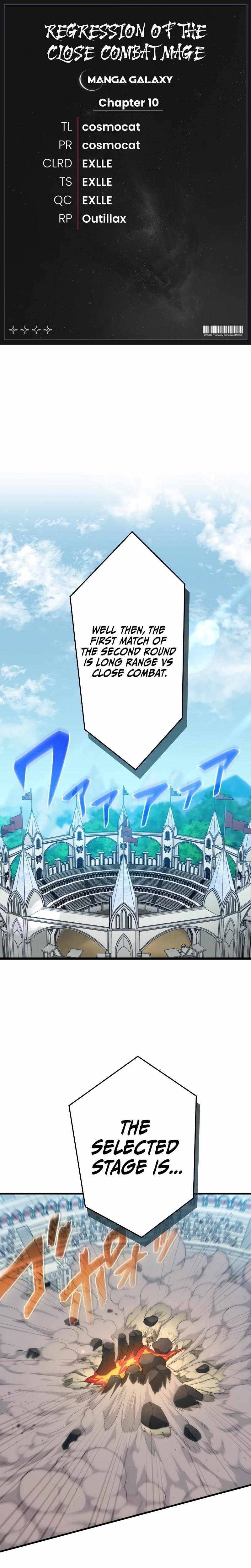 Regression of the Close Combat Mage Chapter 10 - Page 1