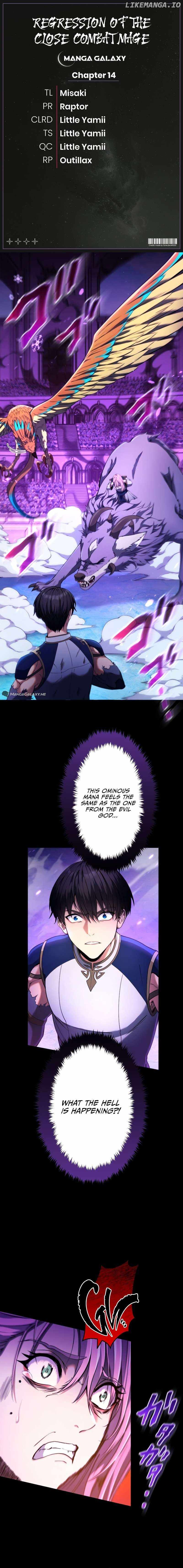 Regression of the Close Combat Mage Chapter 14 - Page 1