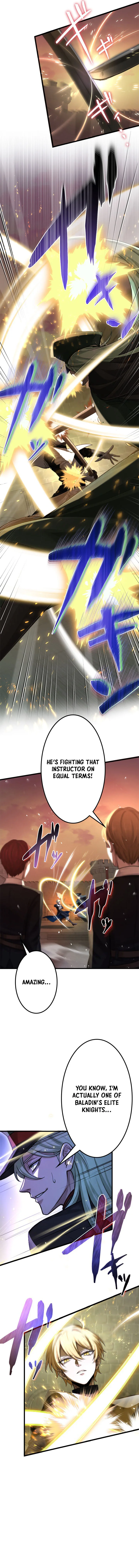 The Sword Saint Reincarnated Into a Noble Mage Family Chapter 27 - Page 4