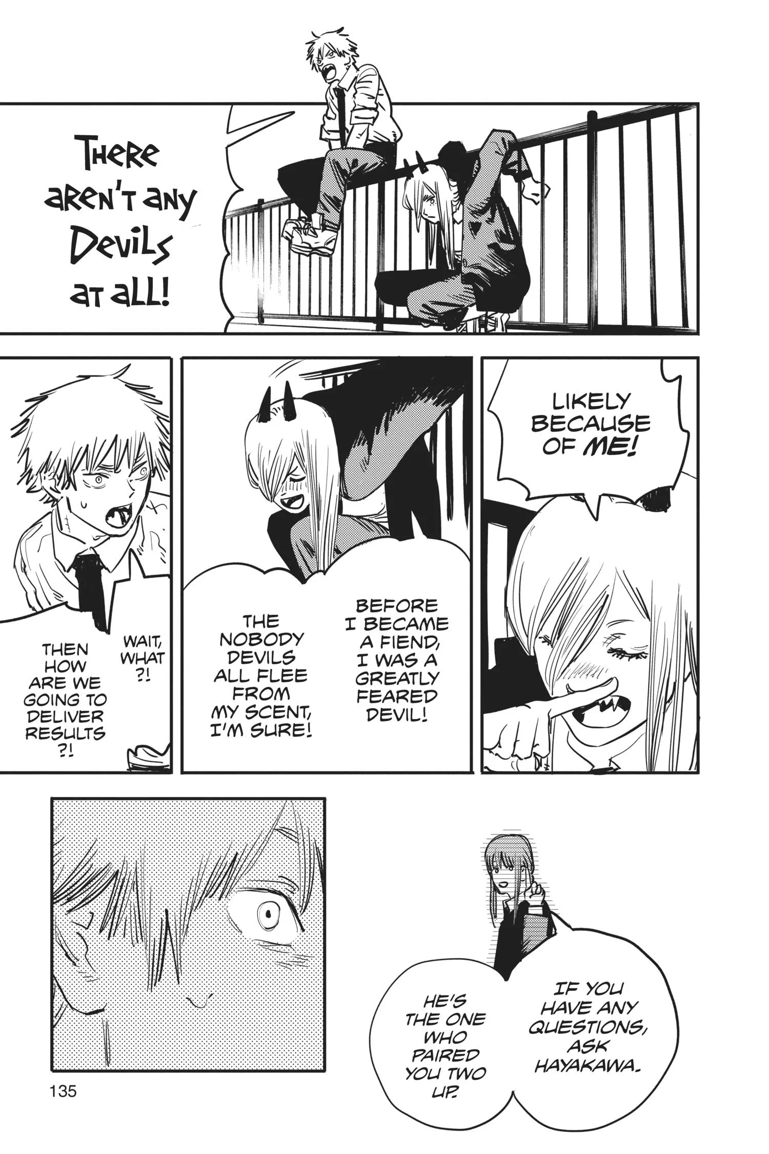 Chainsaw man Chapter 1.7 - Page 134