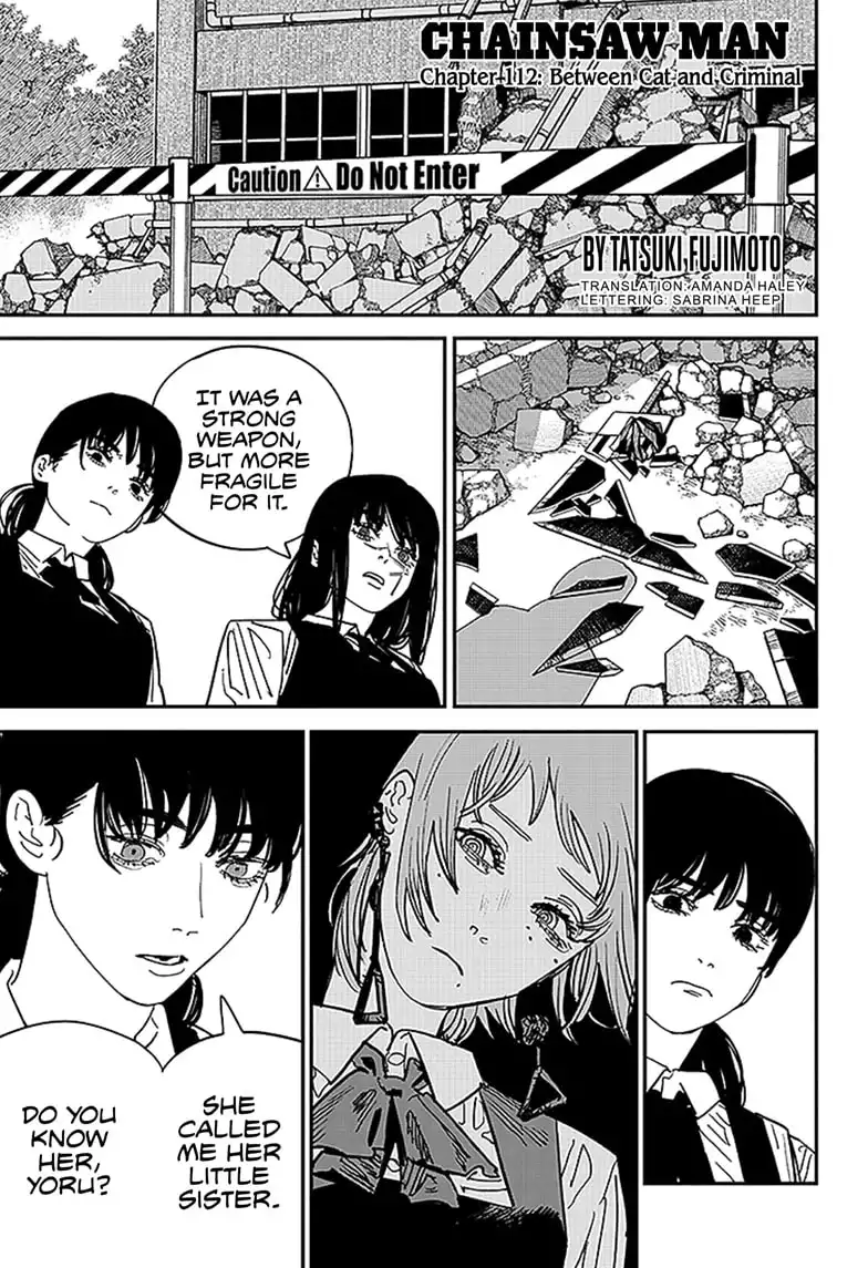 Chainsaw man Chapter 112 - Page 1