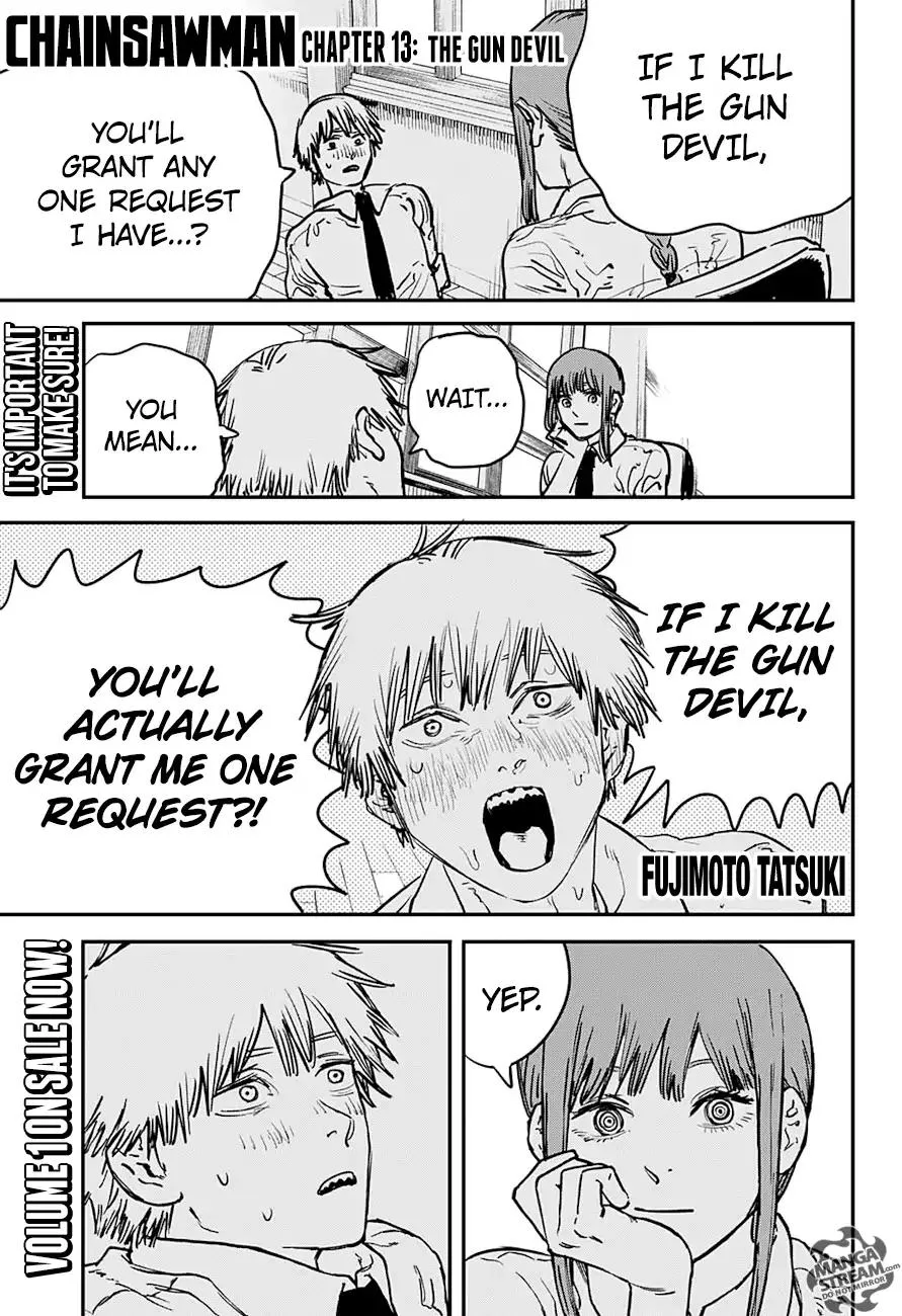 Chainsaw man Chapter 13 - Page 1