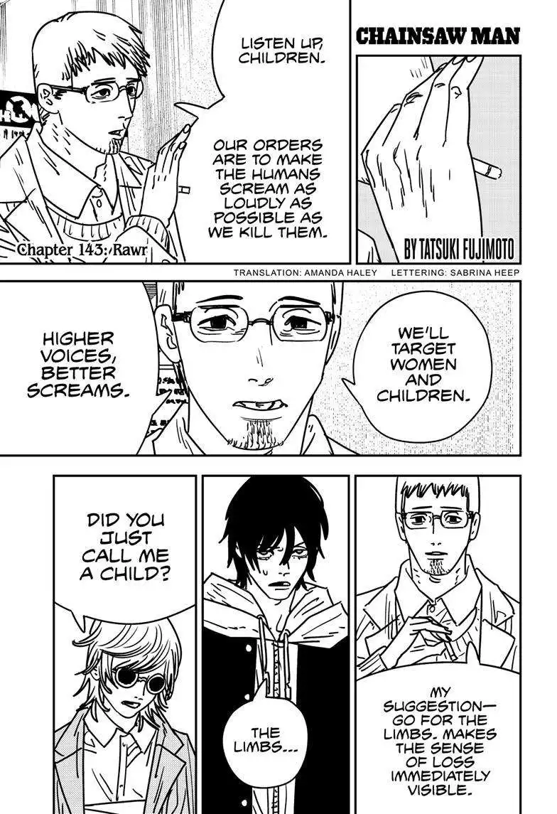 Chainsaw man Chapter 143 - Page 1