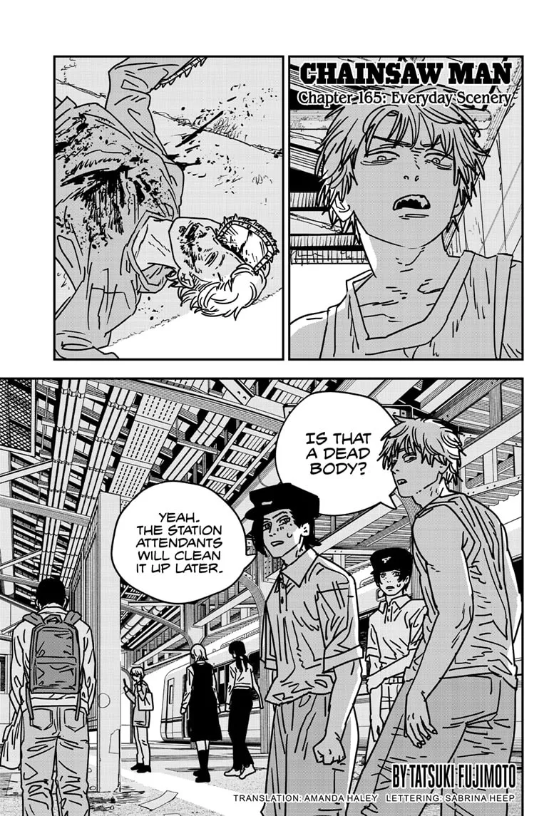 Chainsaw man Chapter 165 - Page 1