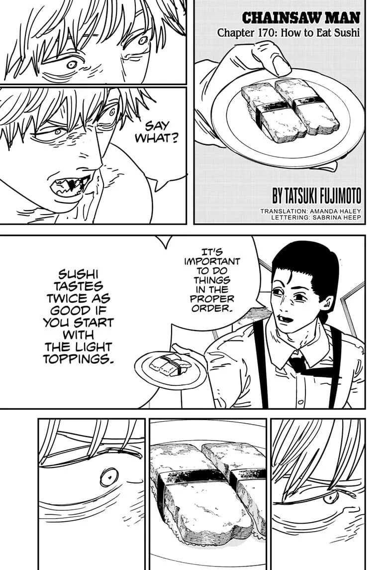 Chainsaw man Chapter 170 - Page 1