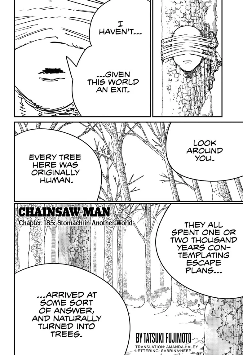 Chainsaw man Chapter 185 - Page 1