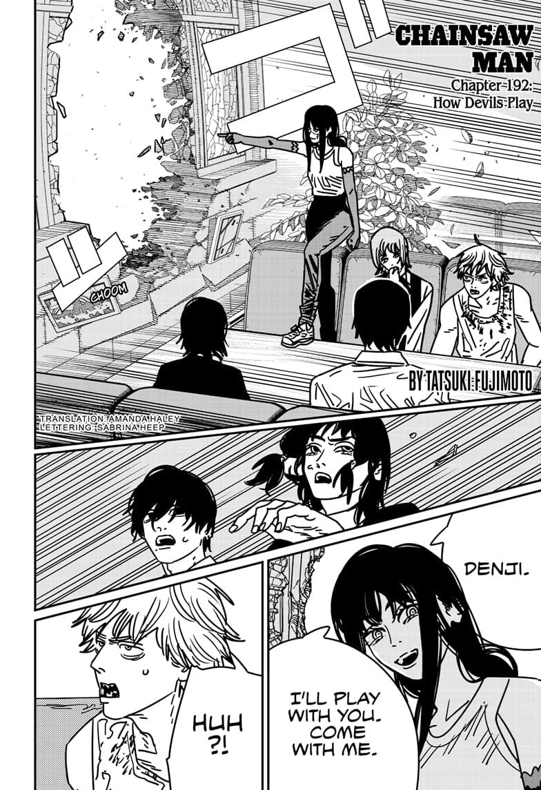 Chainsaw man Chapter 192 - Page 1