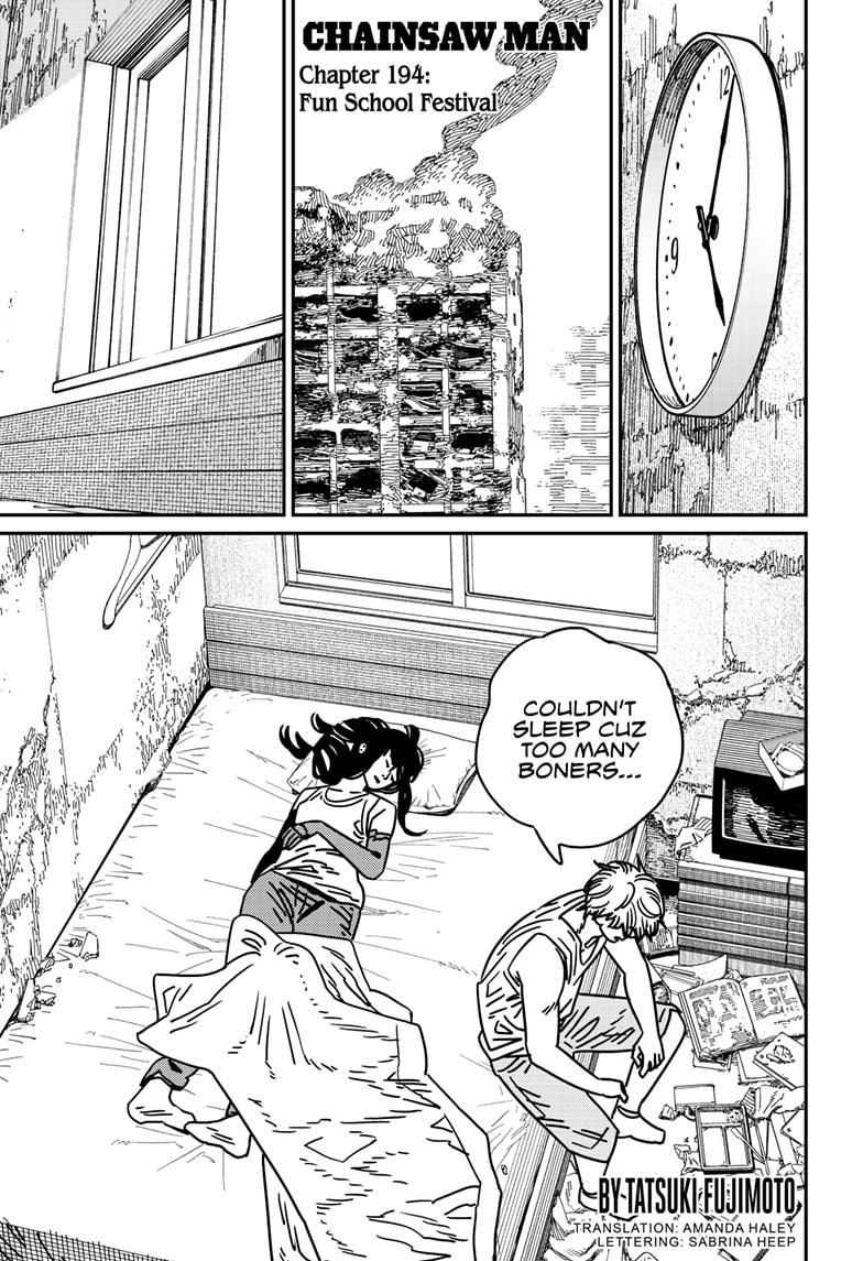 Chainsaw man Chapter 194 - Page 1