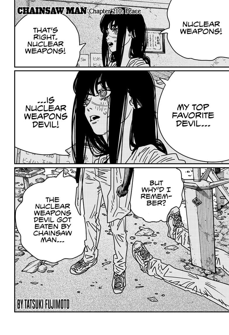 Chainsaw man Chapter 210 - Page 1