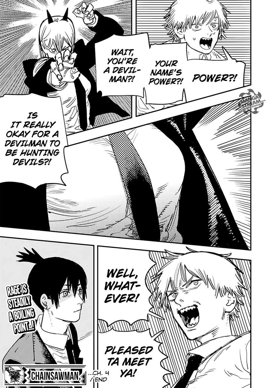 Chainsaw man Chapter 4 - Page 20