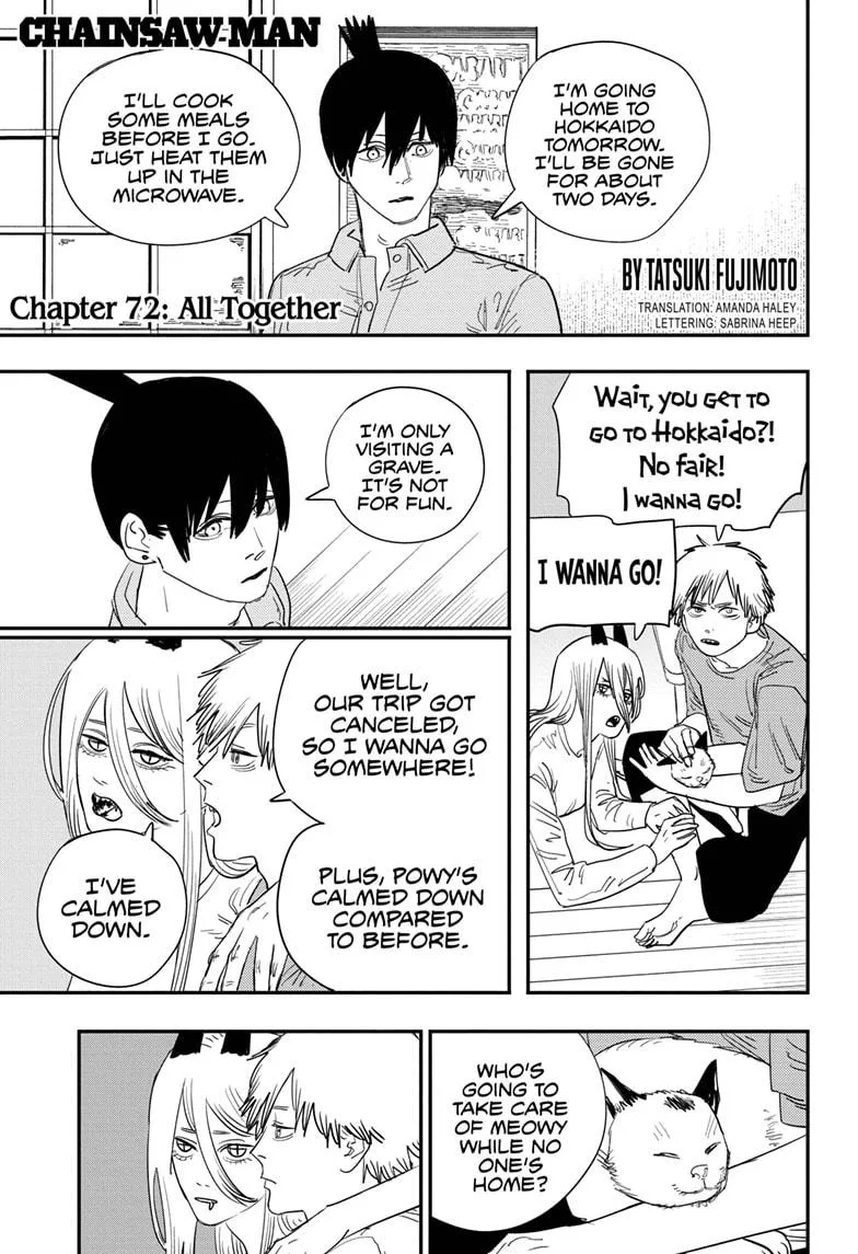 Chainsaw man Chapter 72 - Page 1
