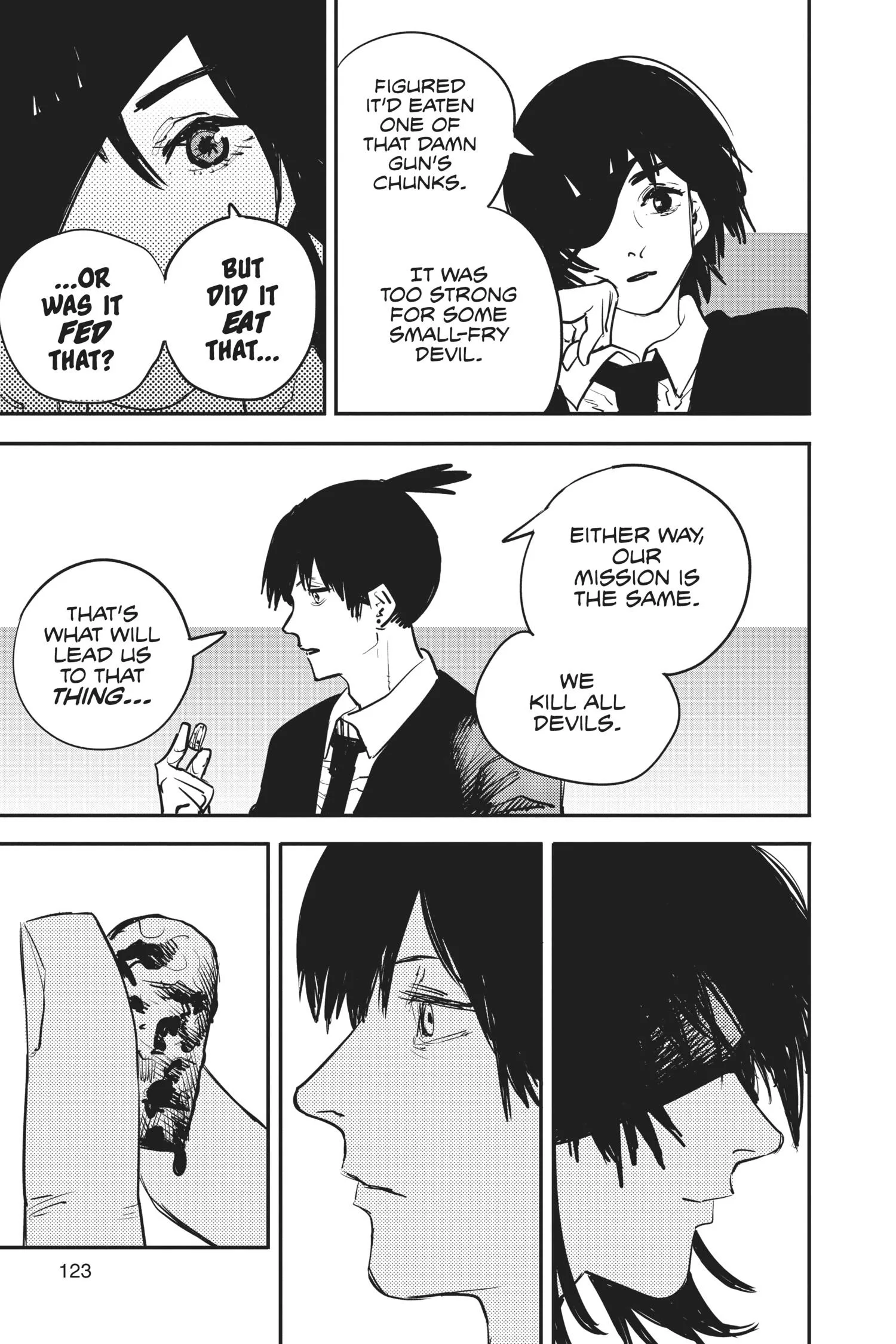 Chainsaw man Chapter 8.16 - Page 121