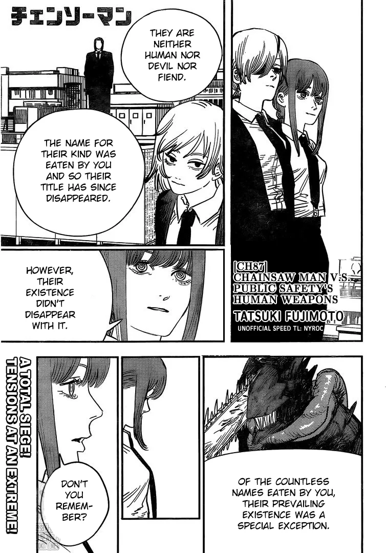 Chainsaw man Chapter 87 - Page 1
