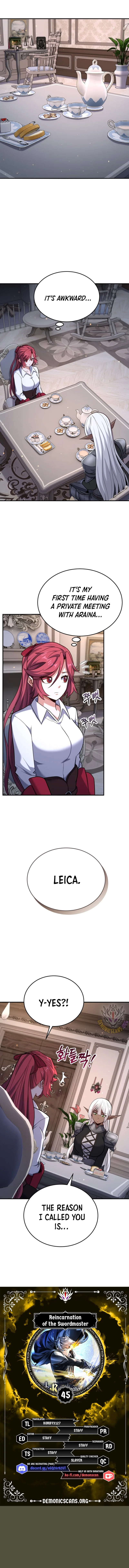 Reincarnation of the Swordmaster Chapter 45 - Page 1