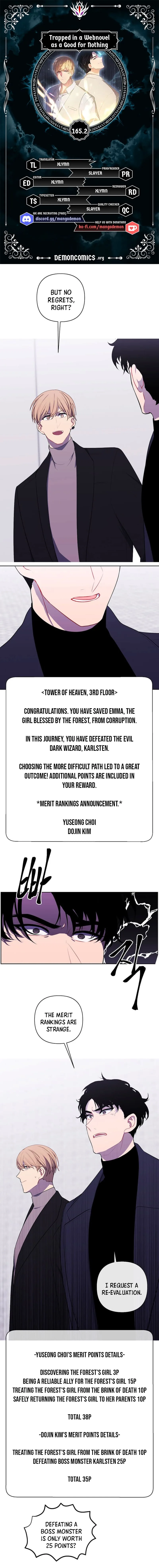 Trapped in a Webnovel as a Good for Nothing Chapter 165.2 - Page 1