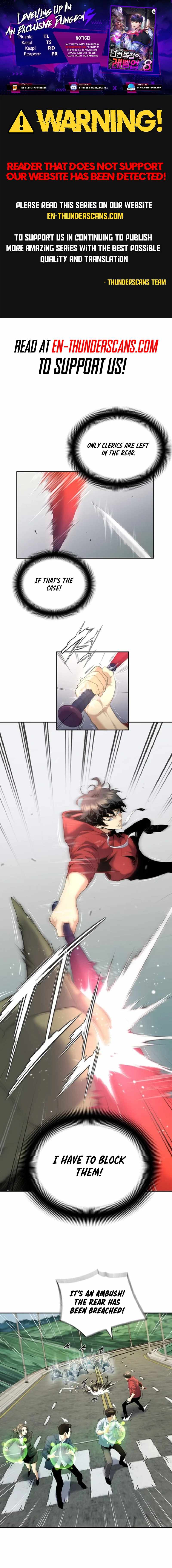 Levelling Up In An Exclusive Dungeon Chapter 7 - Page 1