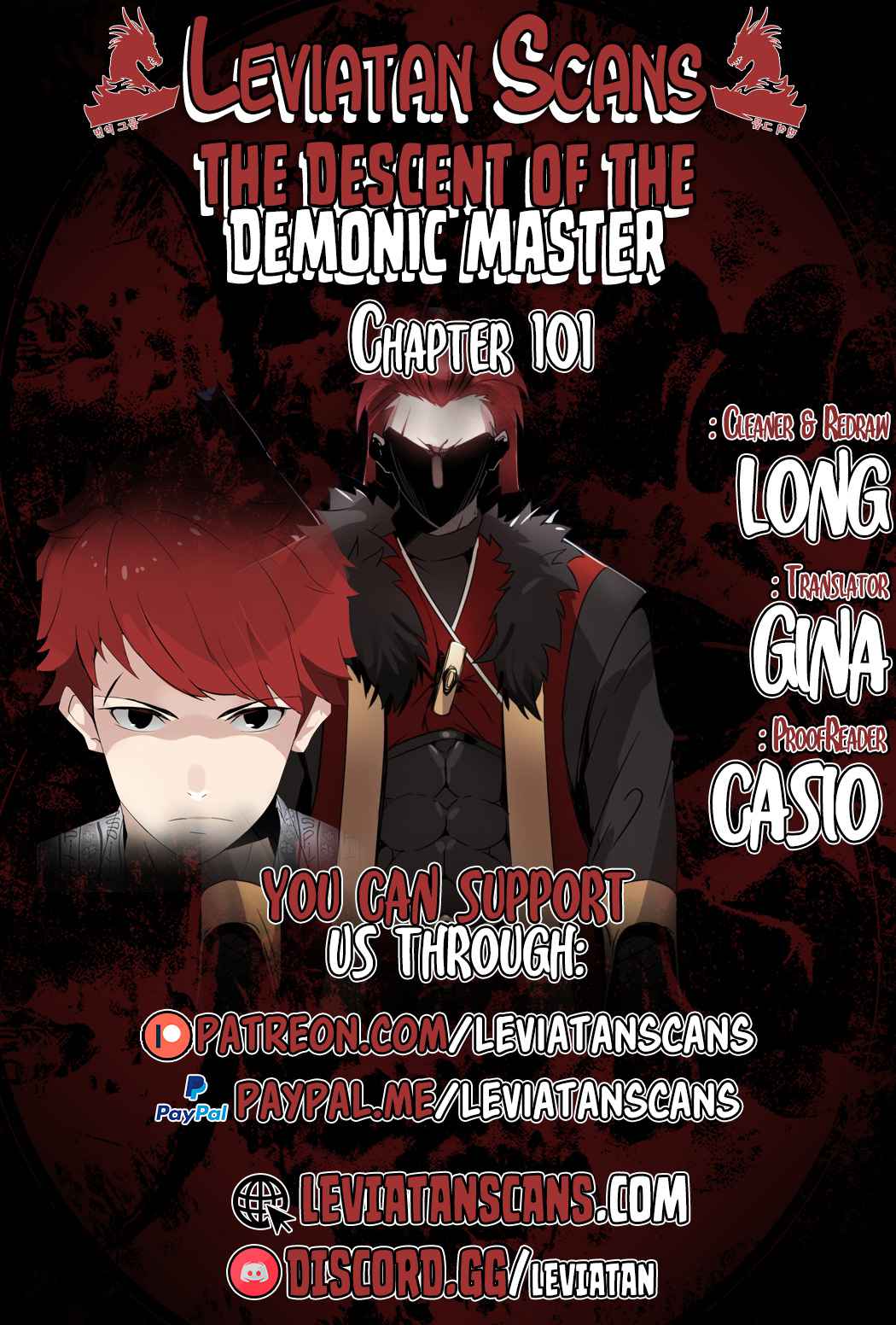 The Descent of the Demonic Master Chapter 101 - Page 1