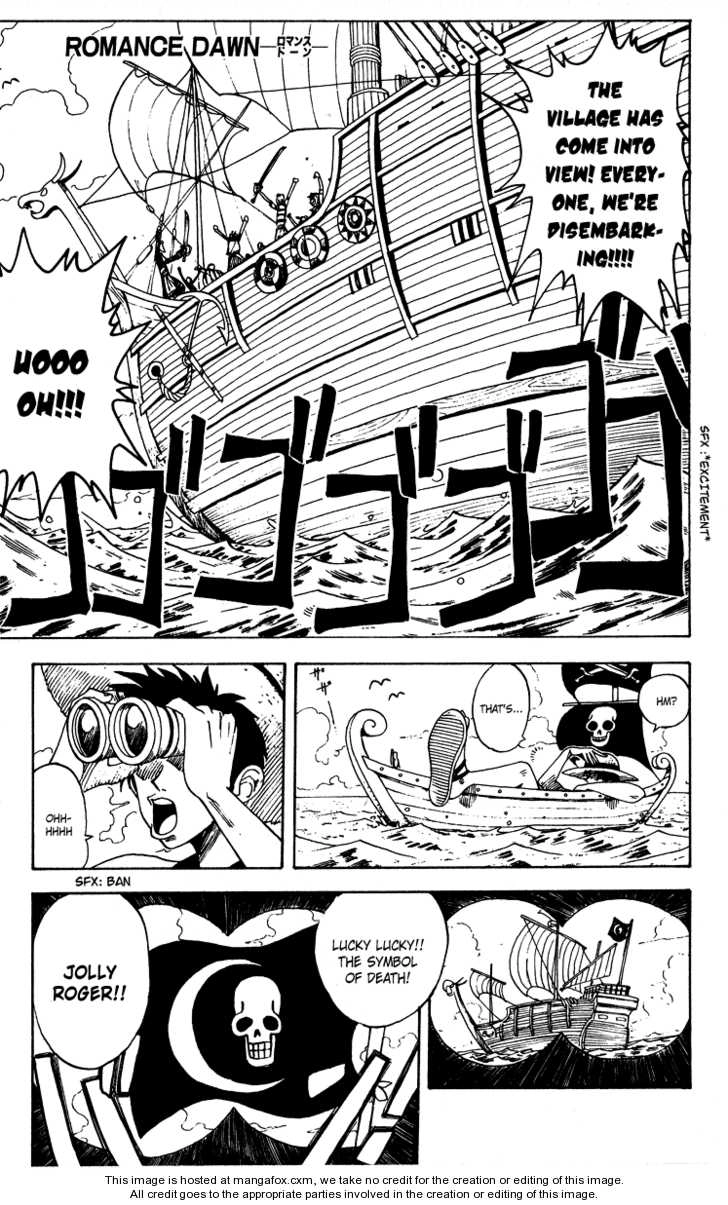 One Piece Chapter 1.1 - Page 3