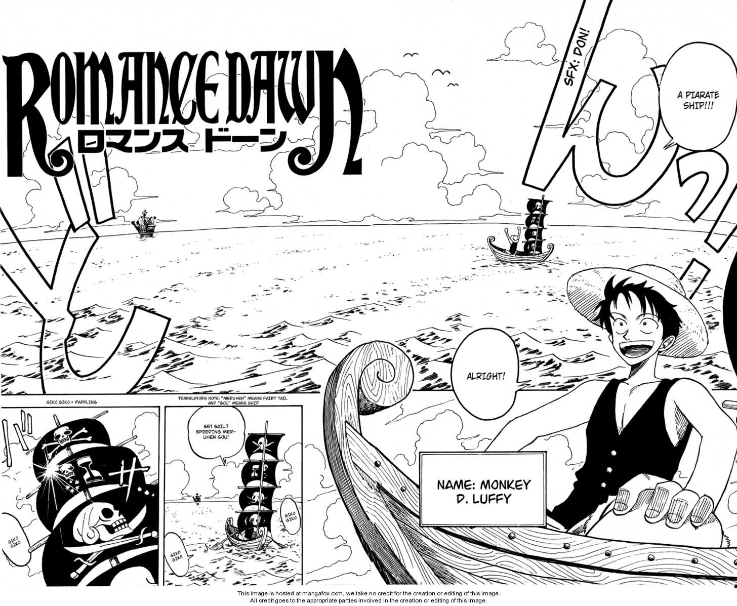 One Piece Chapter 1.1 - Page 4