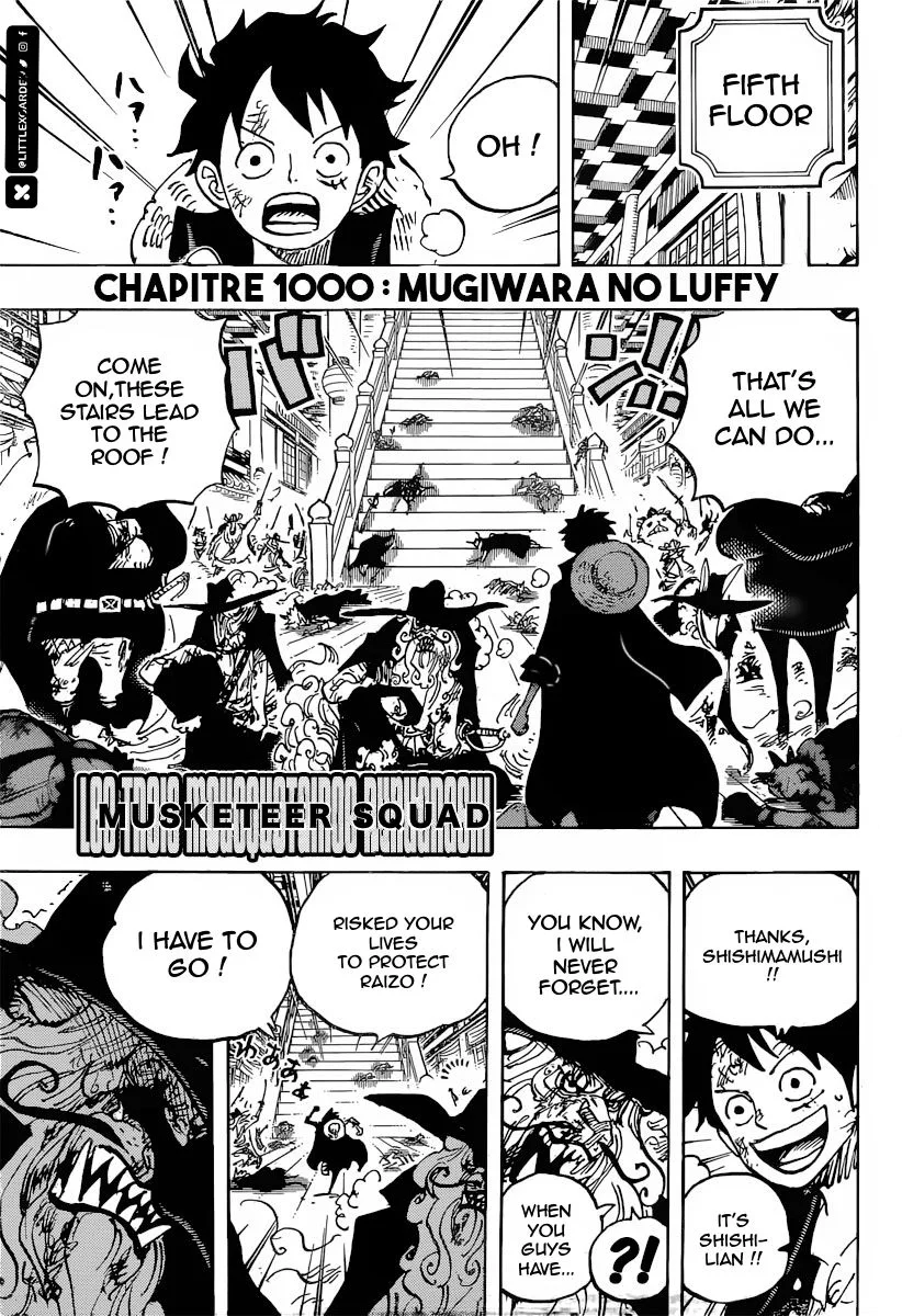 One Piece Chapter 1000 - Page 1
