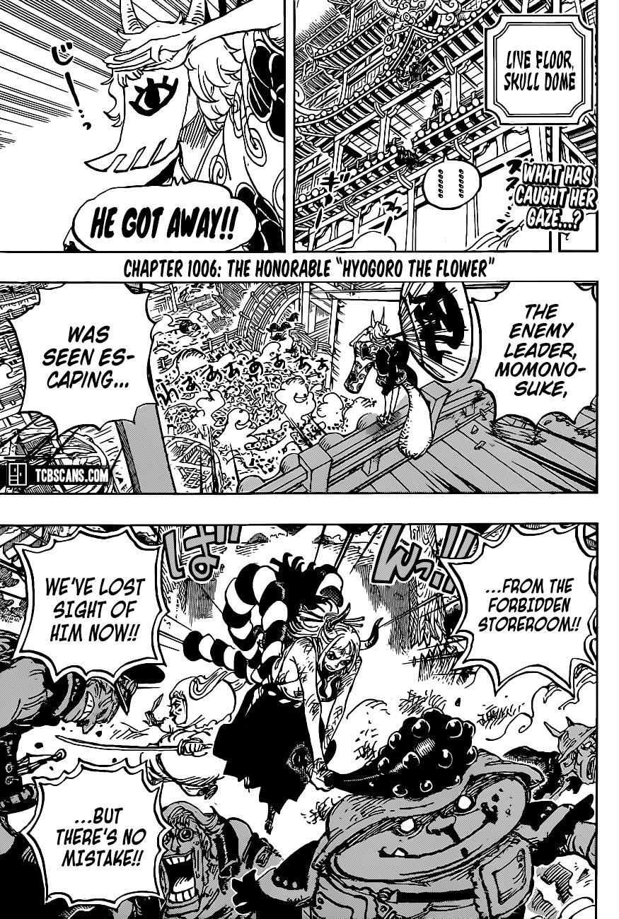 One Piece Chapter 1006 - Page 4
