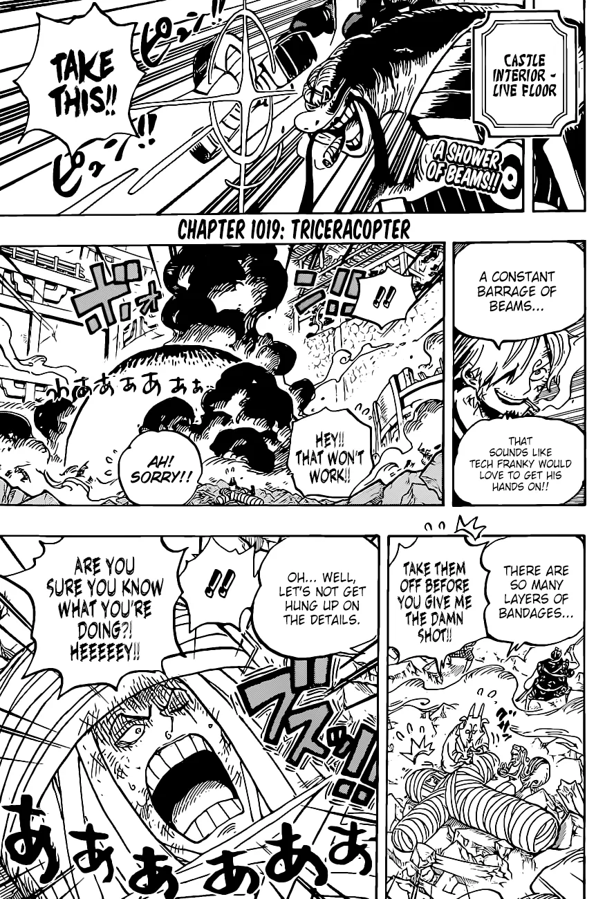 One Piece Chapter 1019 - Page 1