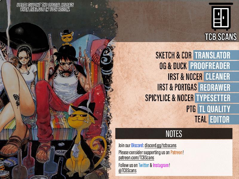 One Piece Chapter 1024 - Page 2