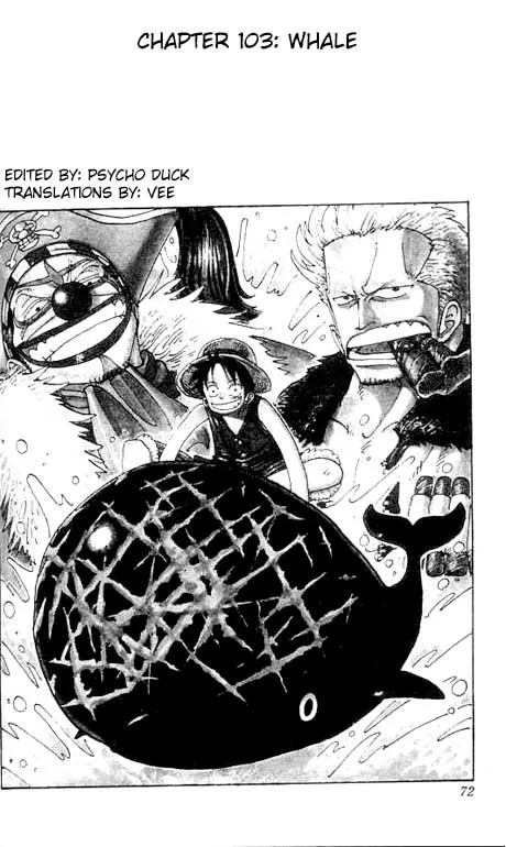 One Piece Chapter 103 - Page 1