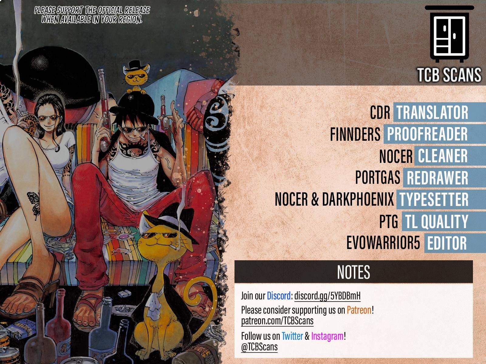 One Piece Chapter 1033.5 - Page 2