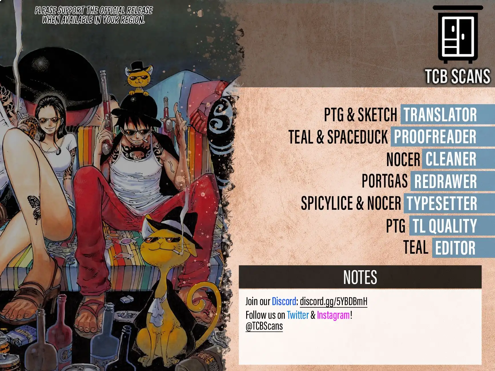 One Piece Chapter 1043 - Page 1