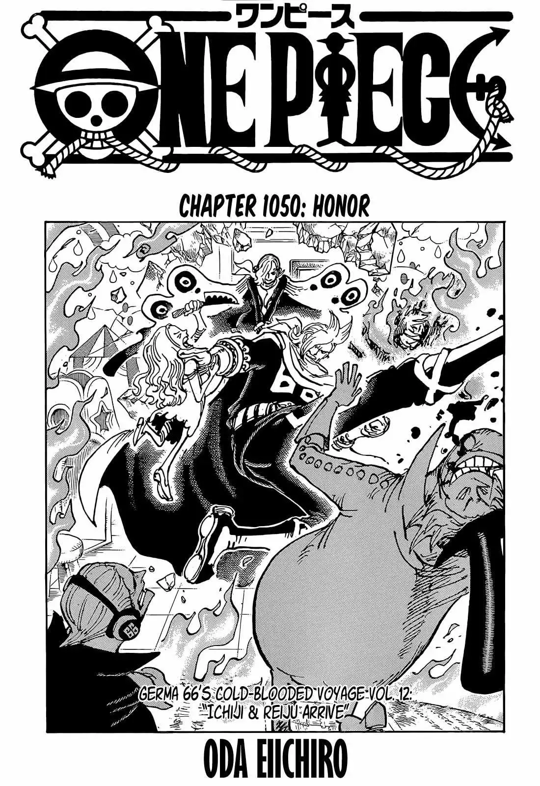 One Piece Chapter 1050 - Page 2