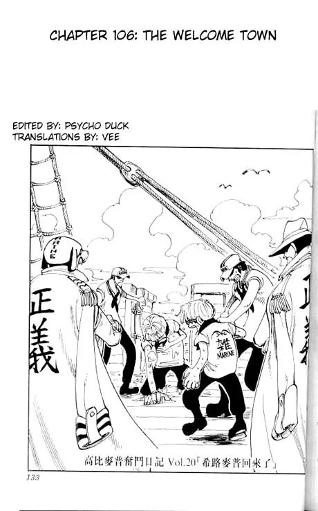 One Piece Chapter 106 - Page 1