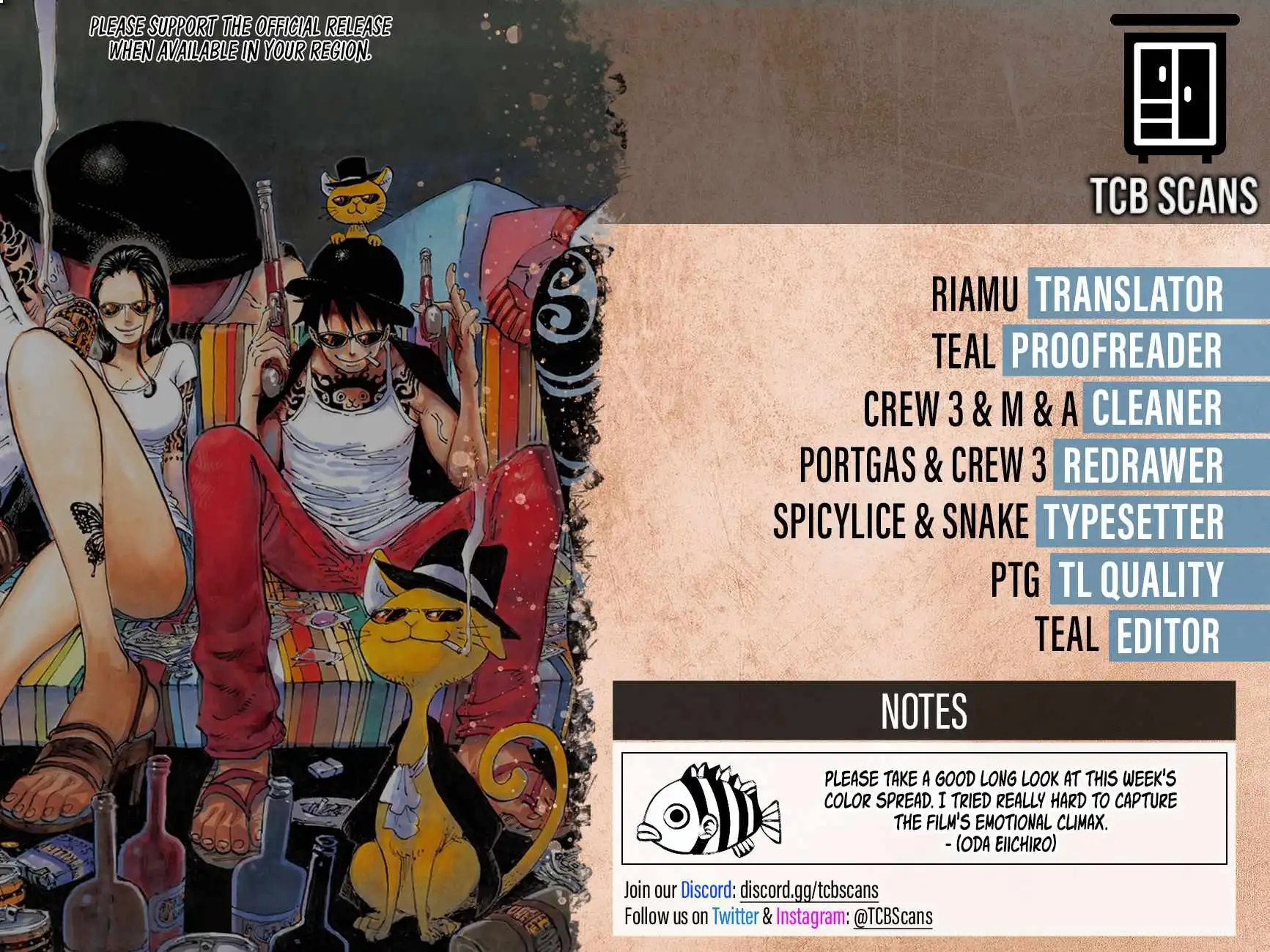 One Piece Chapter 1065 - Page 1