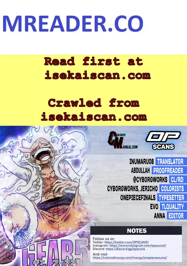 One Piece Chapter 1067 - Page 1