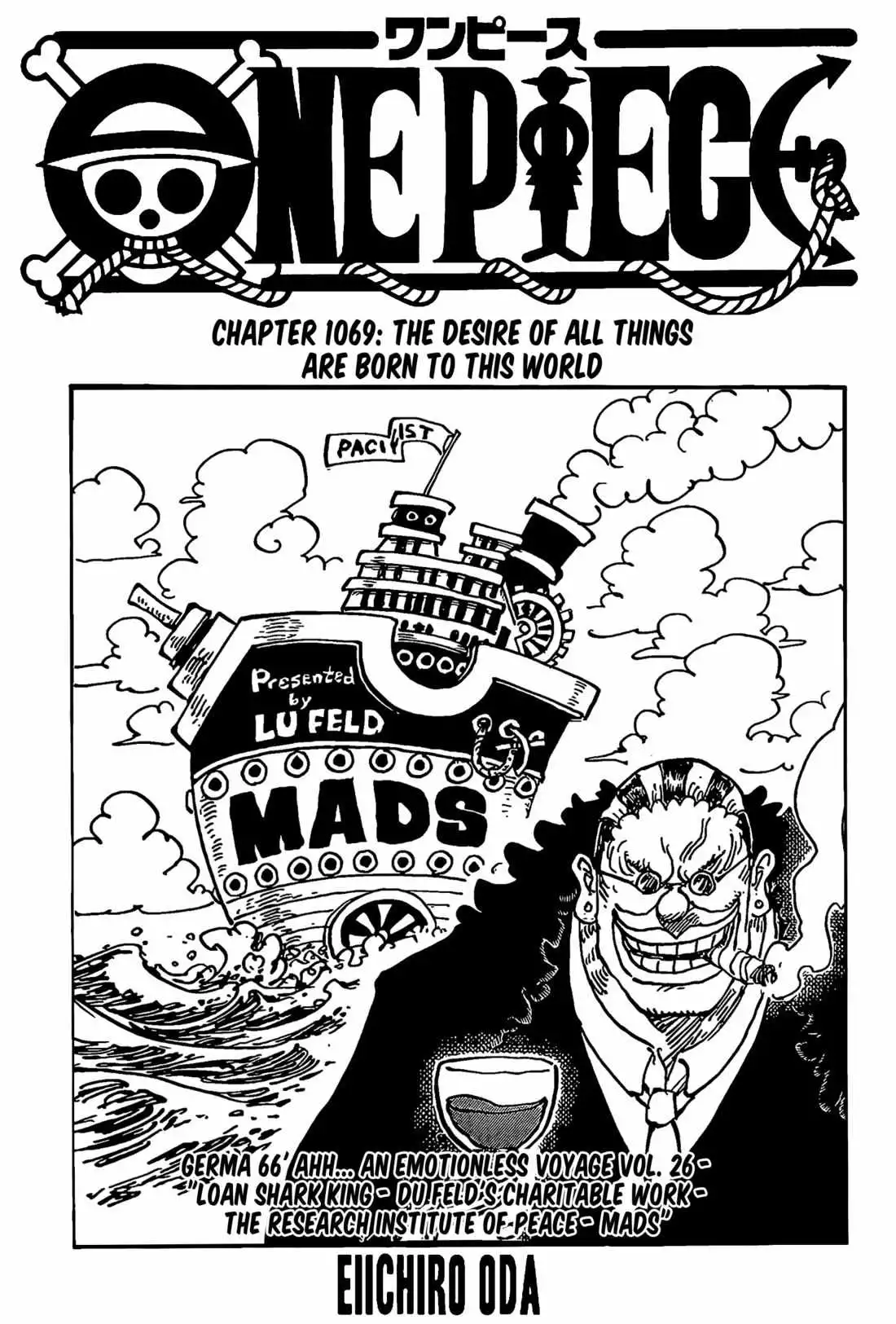 One Piece Chapter 1069 - Page 2