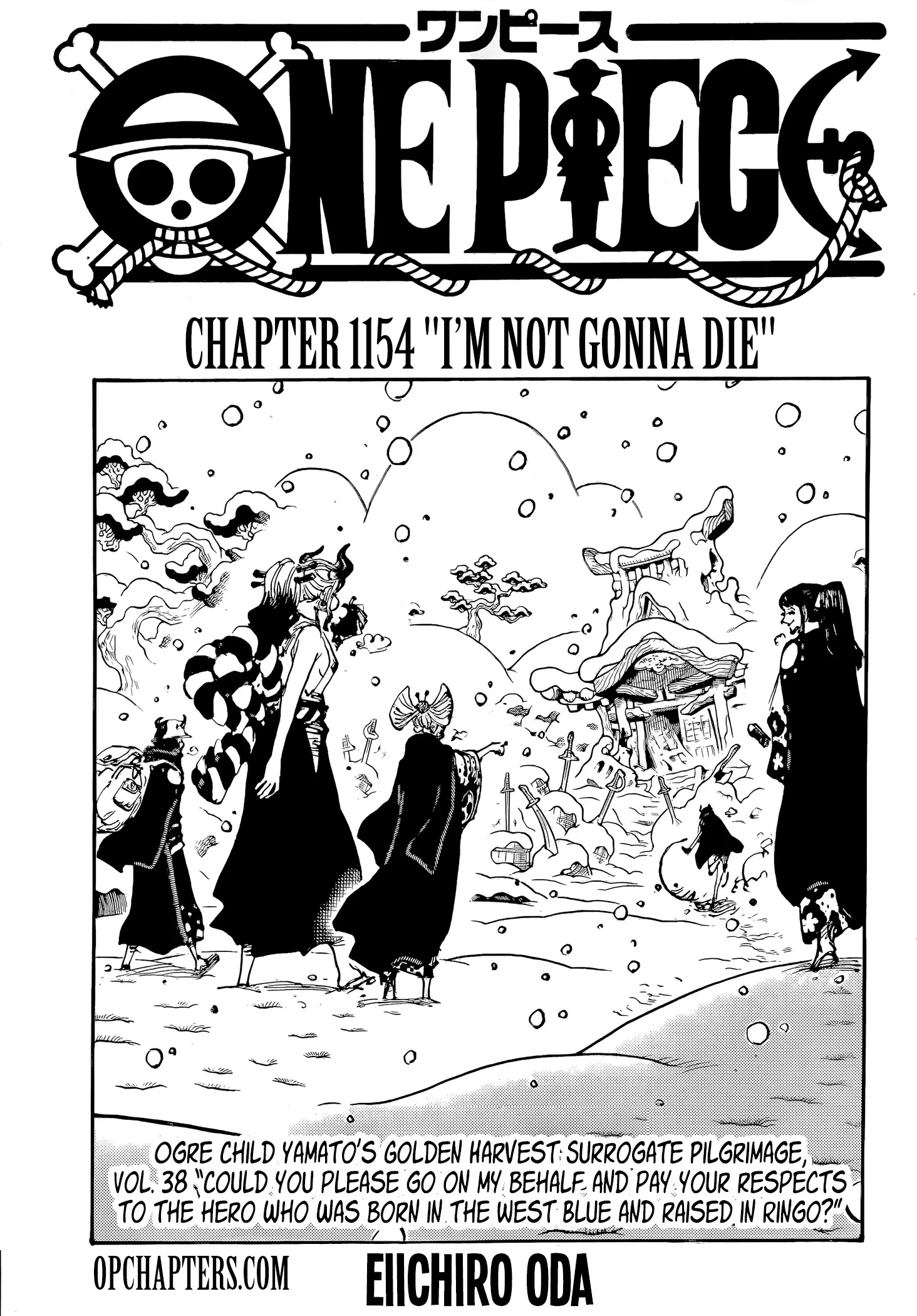 One Piece Chapter 1154 - Page 1