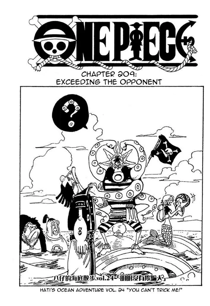One Piece Chapter 209 - Page 1