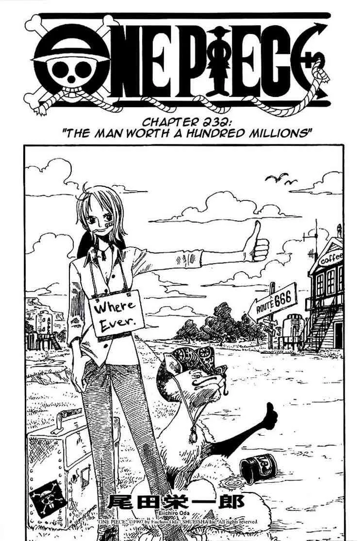 One Piece Chapter 232 - Page 1