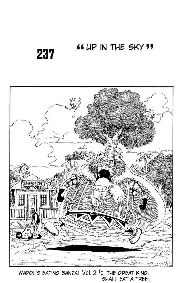 One Piece Chapter 237 - Page 1
