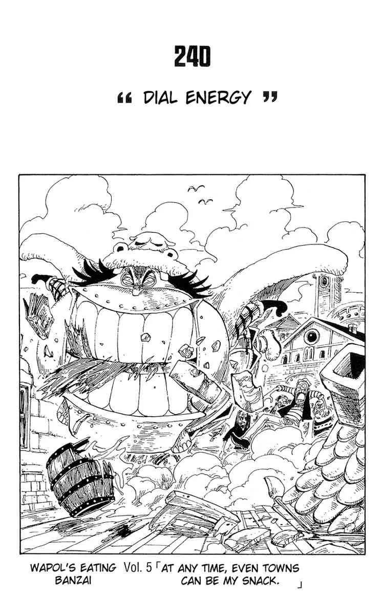One Piece Chapter 240 - Page 1