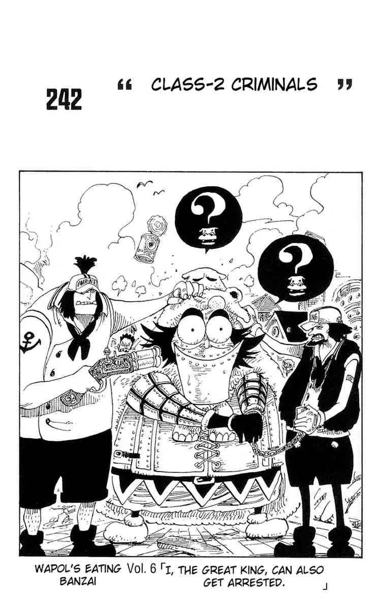 One Piece Chapter 242 - Page 1