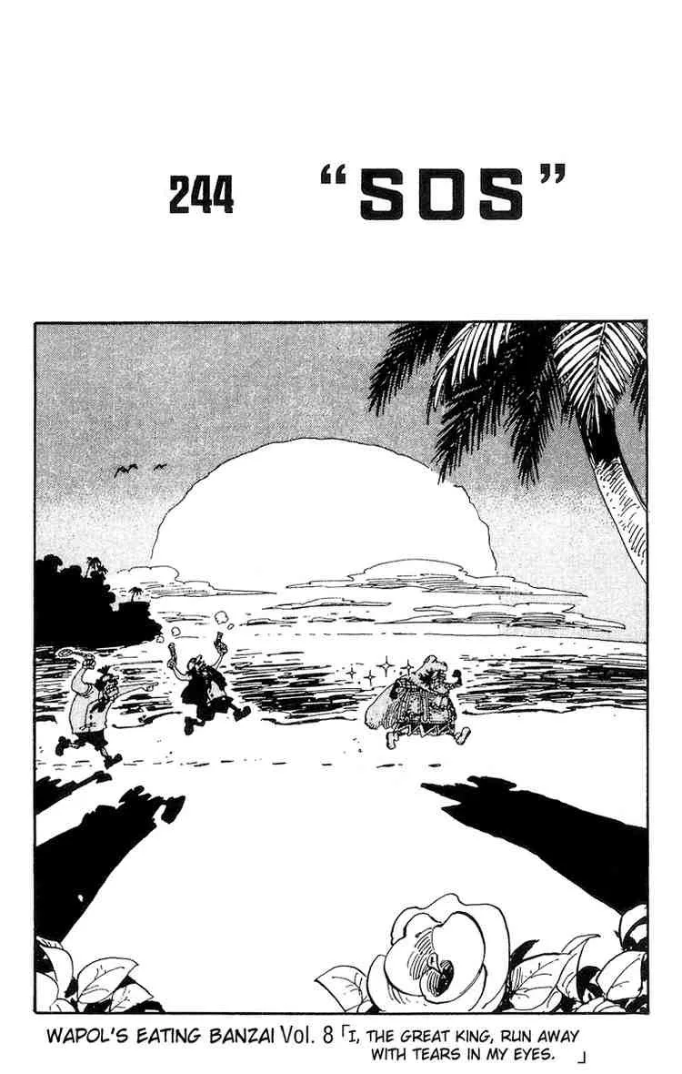 One Piece Chapter 244 - Page 1