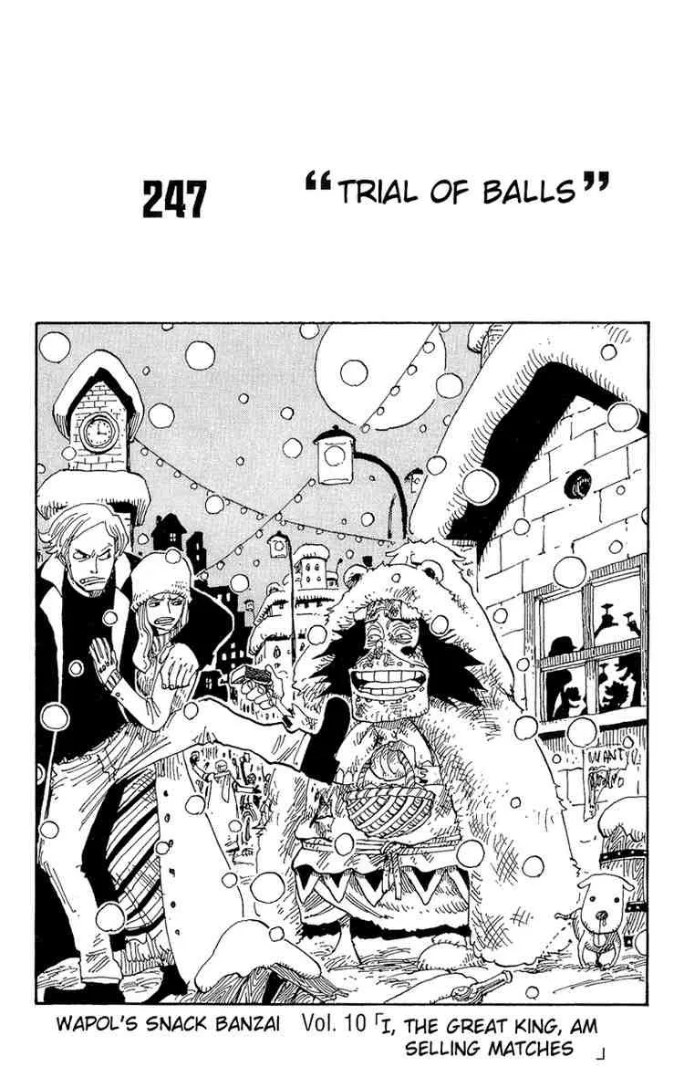 One Piece Chapter 247 - Page 1