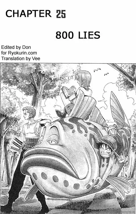 One Piece Chapter 25 - Page 1