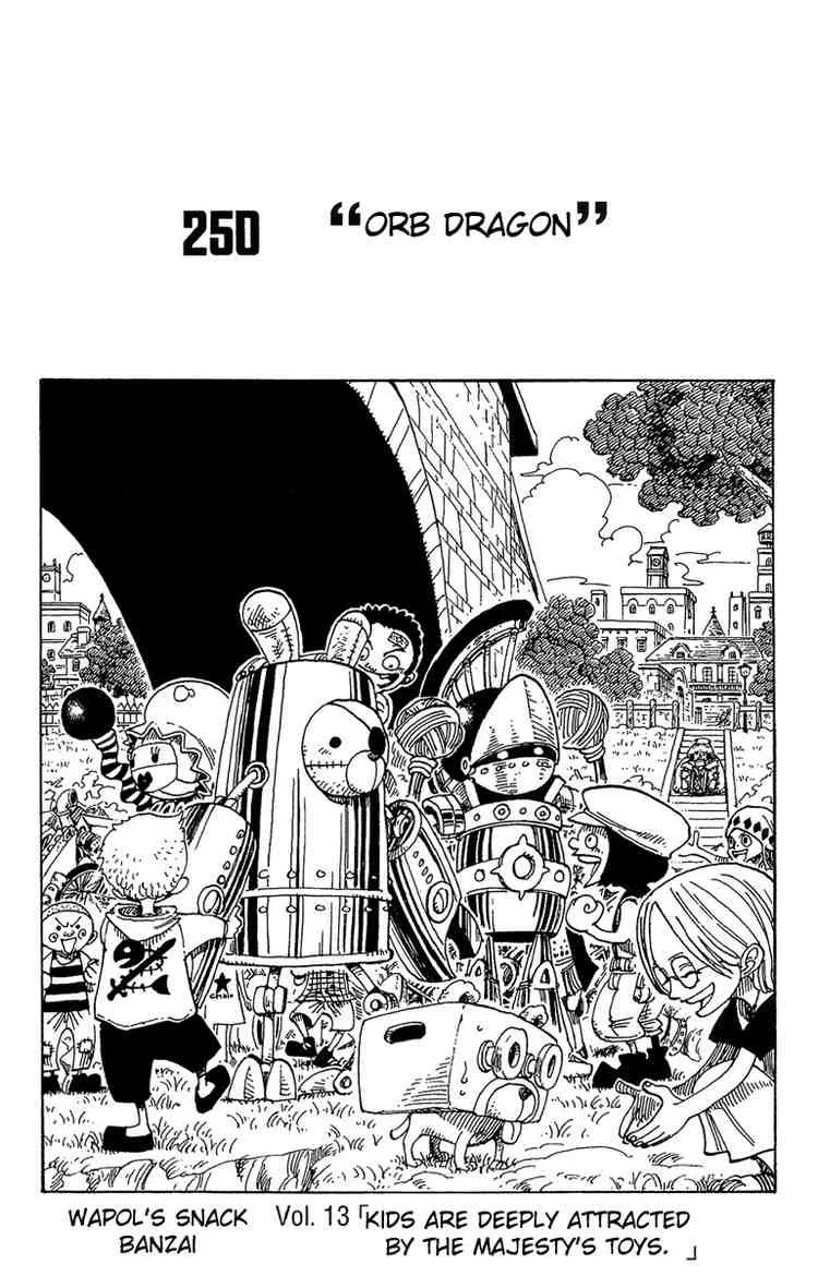 One Piece Chapter 250 - Page 1