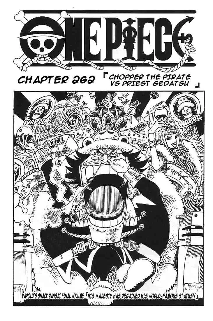 One Piece Chapter 262 - Page 1