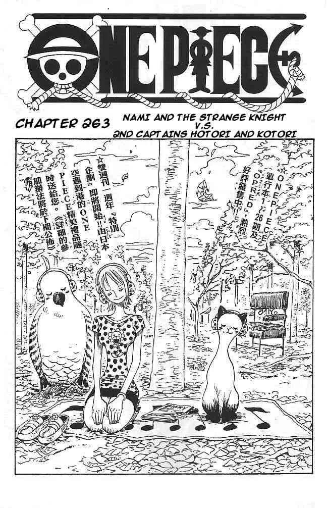 One Piece Chapter 263 - Page 1