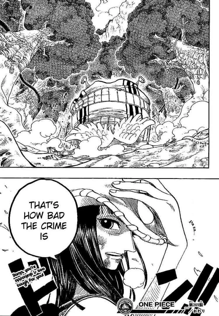 One Piece Chapter 265 - Page 19