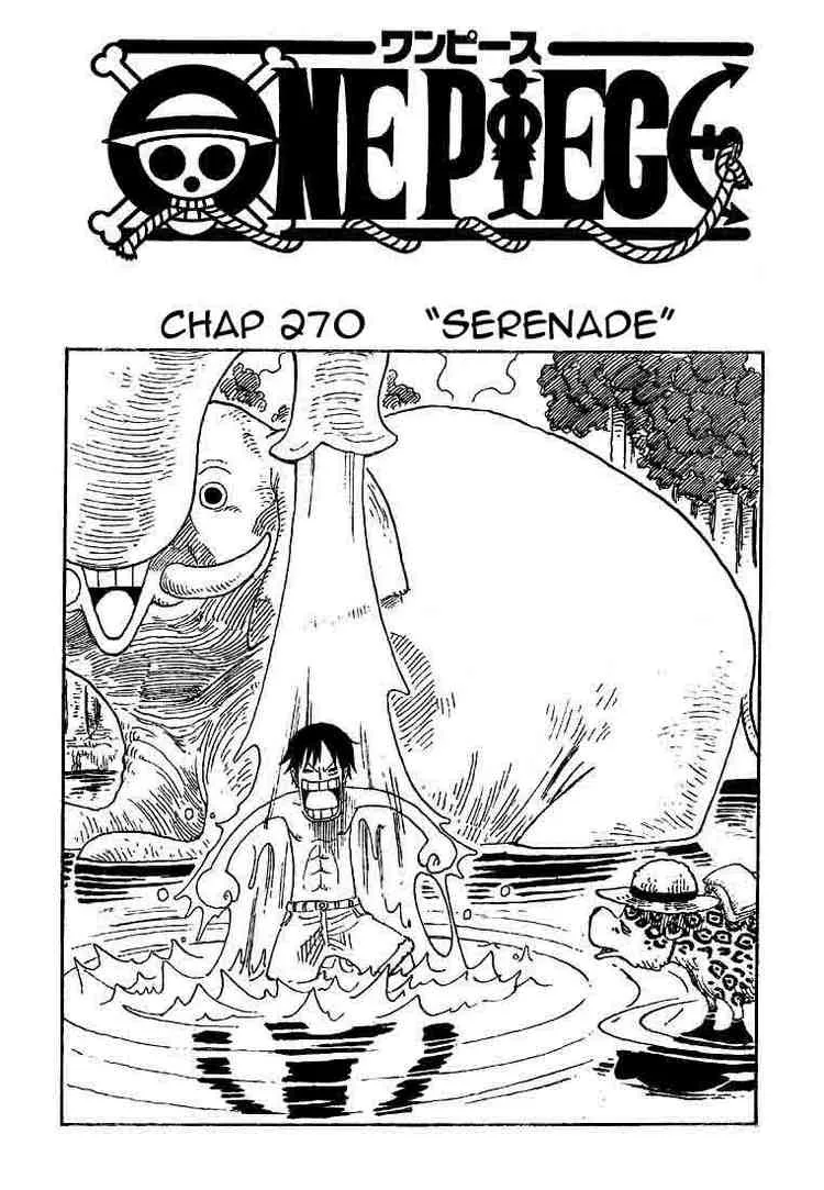 One Piece Chapter 270 - Page 1